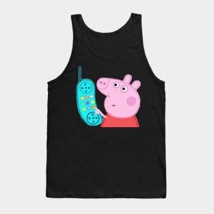 Pepa pig phone Tank Top